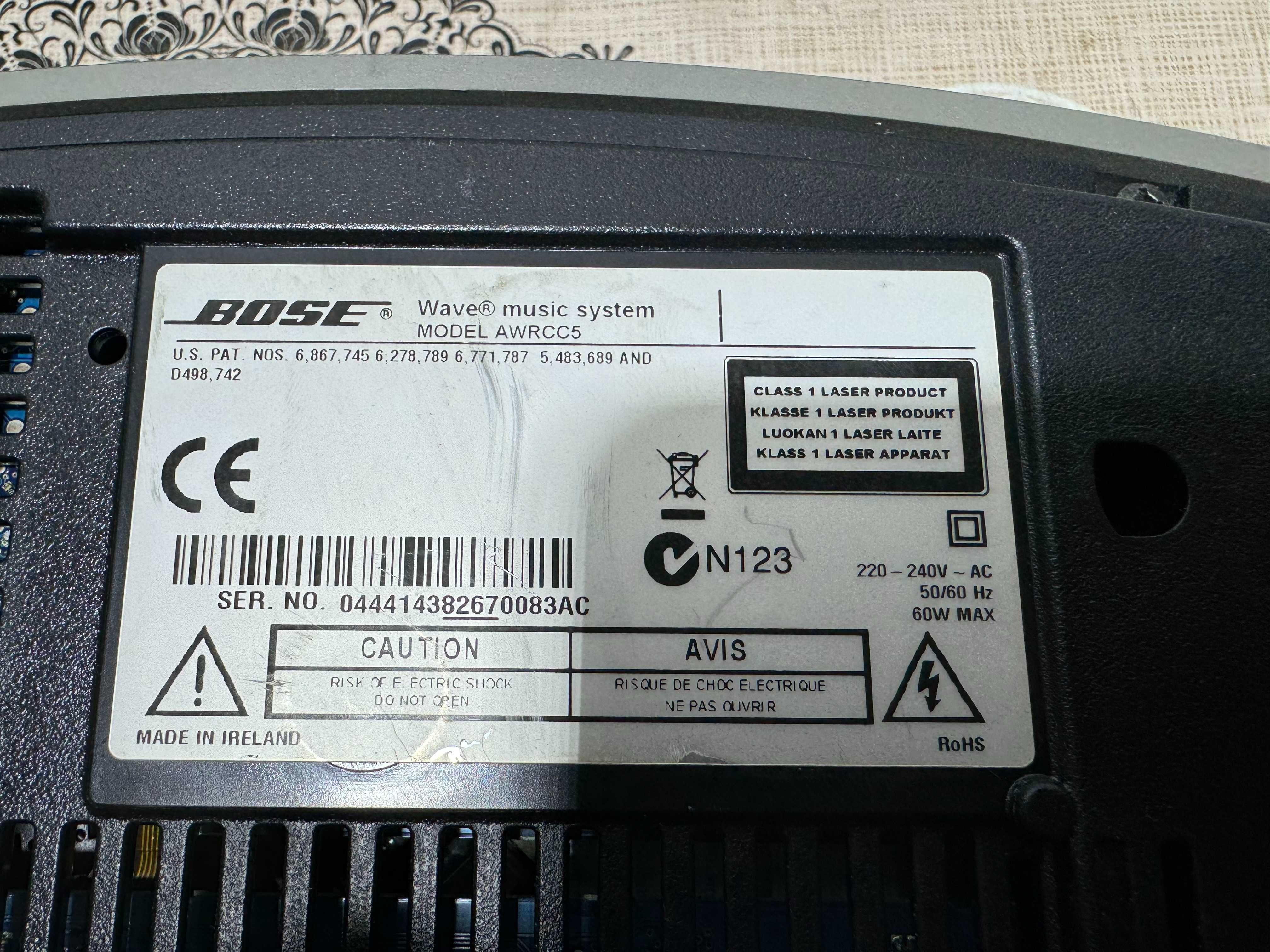Bose AWRCC5 CD Wave Music System