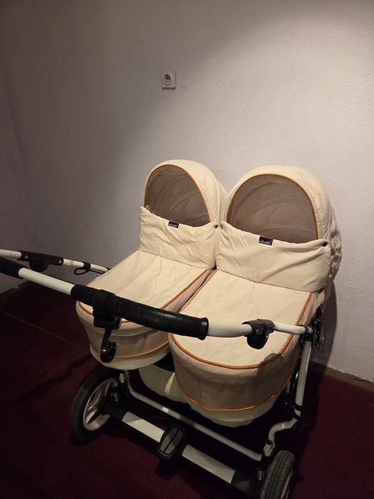 Детска количка за близнаци Mikado