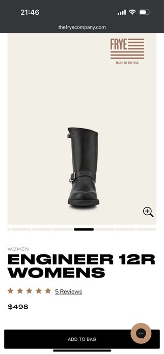 Ботуши FRYE Made in USA 37 номер 100 лв.