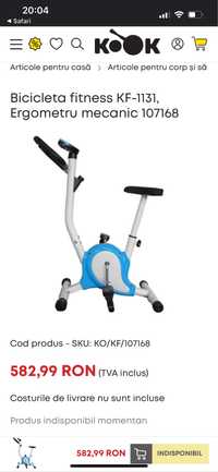 Bicicleta fitness, noua