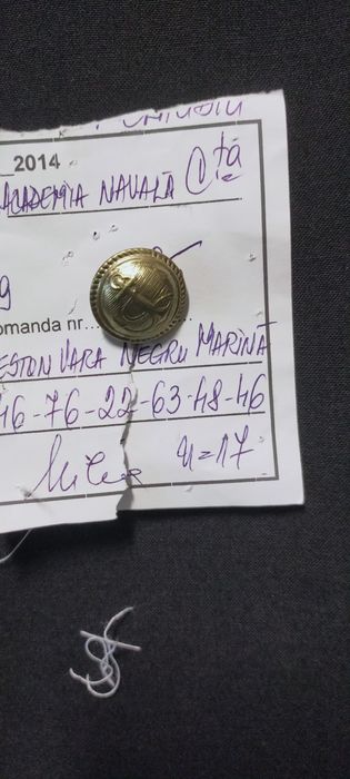 Tinuta militara aspirant marina