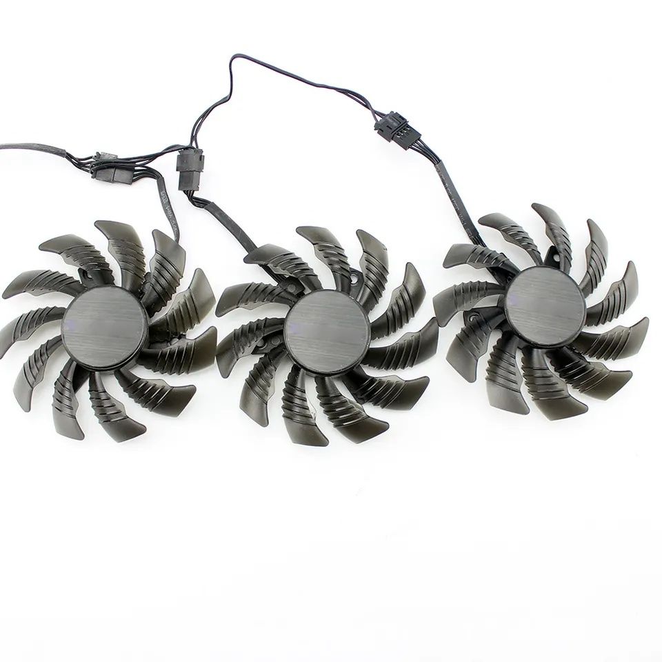 Cooling Fan set Ventilator  Gigabyte GTX 75MM T128010SU, 4PINI