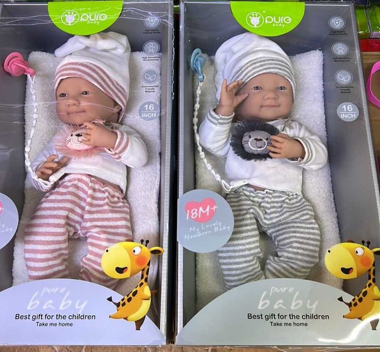 Реалистично бебе с реални размери 48см