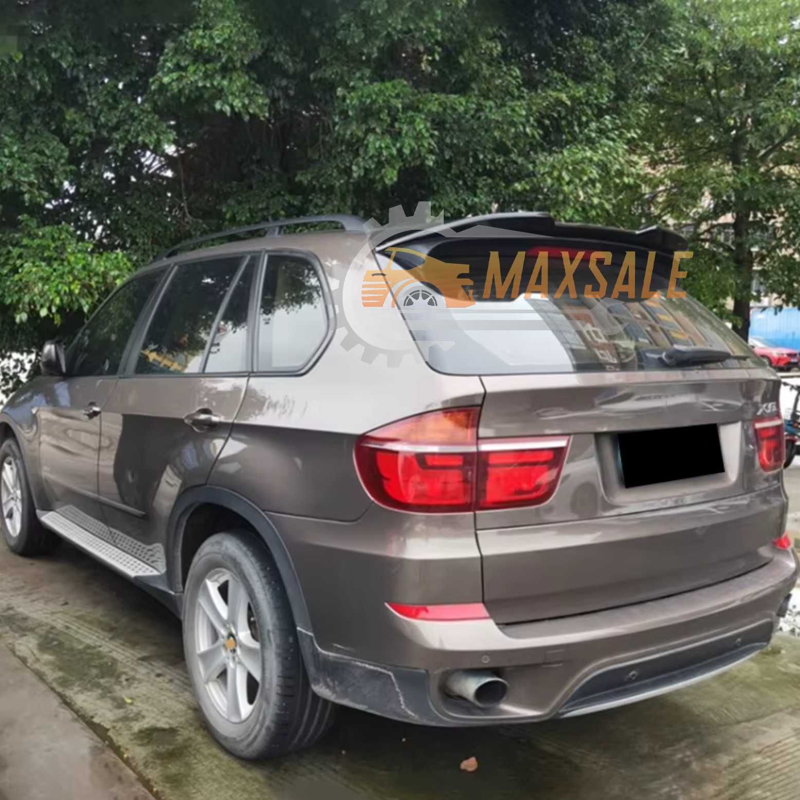 BMW X5 E70 спойлер за таван лип X5 E70 черен гланц джип нови м пакет