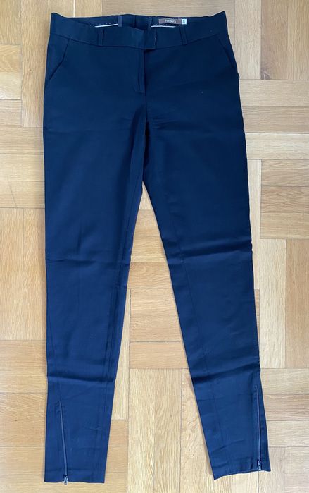 Pantaloni lână office 36 negri