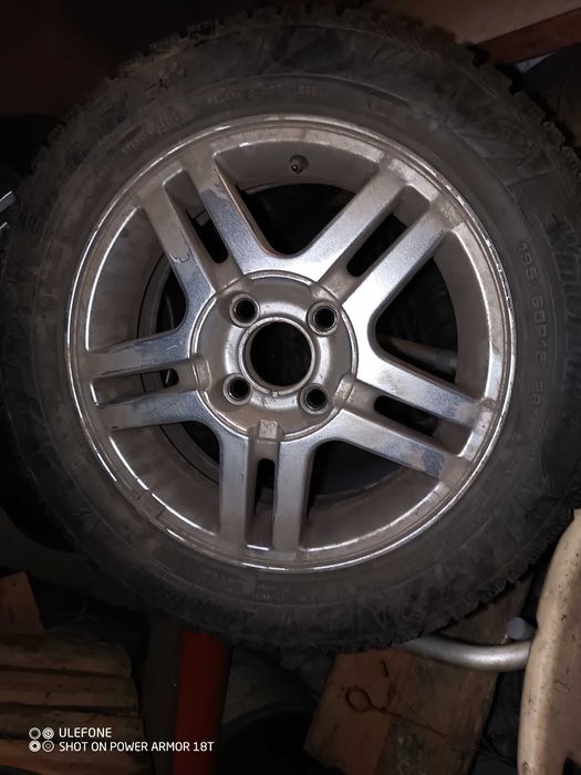 195/60/15 зимни гуми с джанти