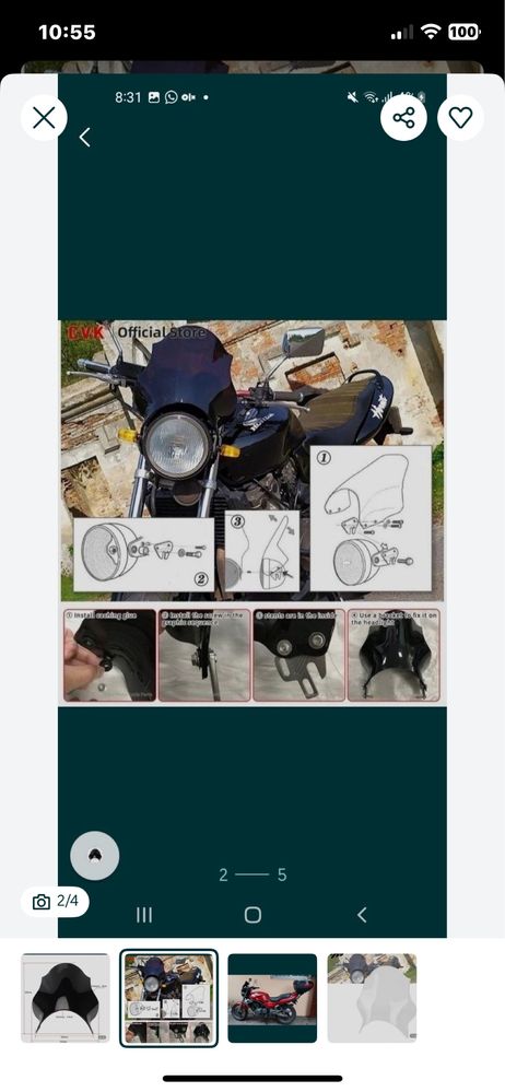 Windshield deflector