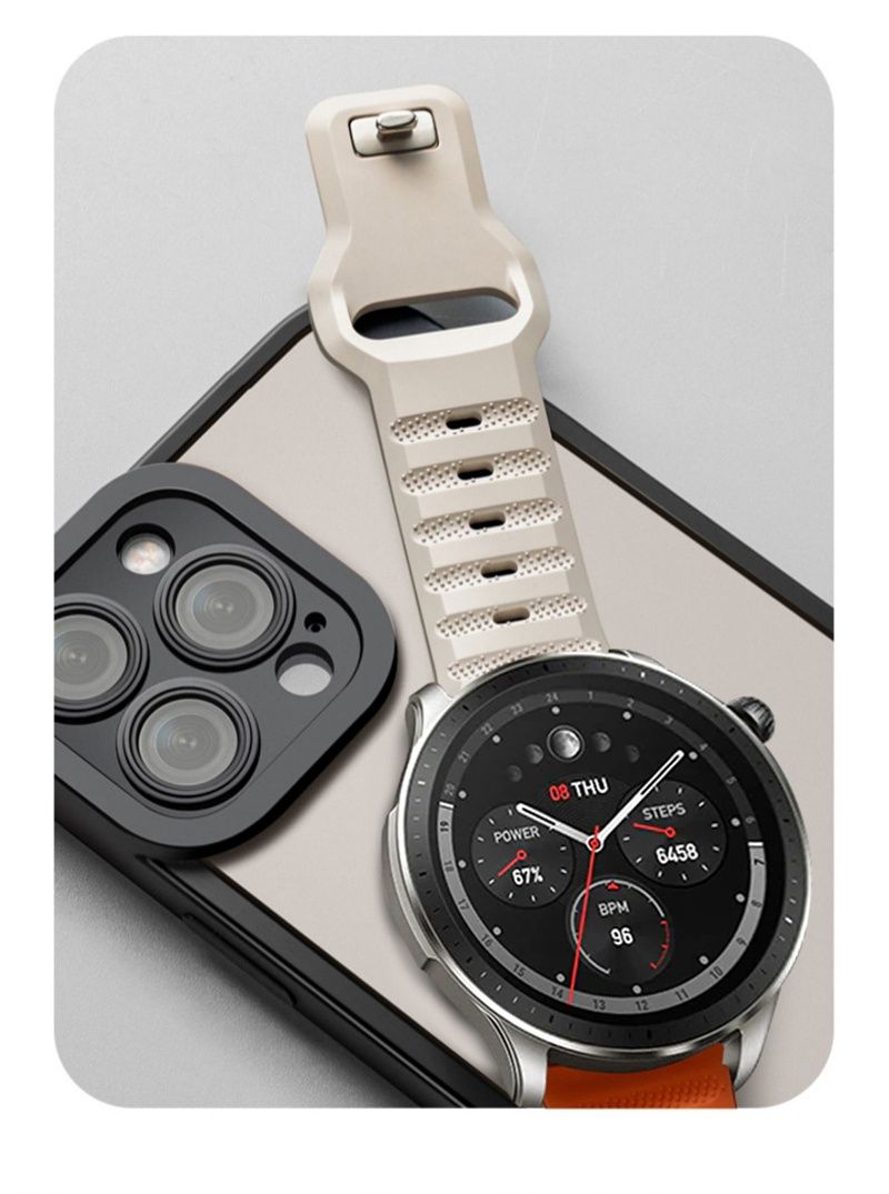 Силиконова Каишка за Huawei Watch GT2 GT3 Xiaomi Amazfit GTR 22mm