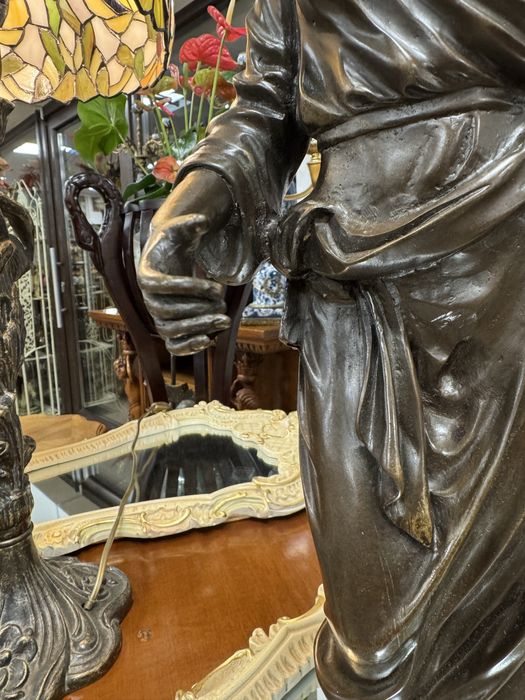 Statueta din bronz masiv