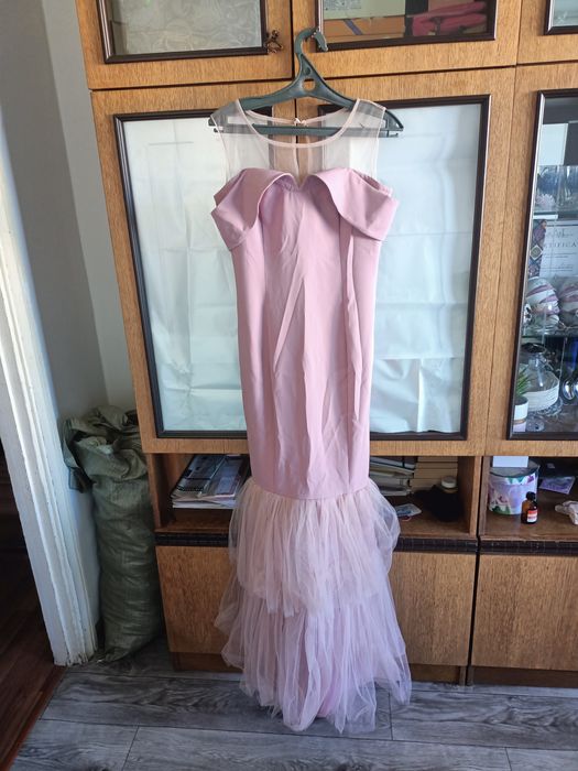 Вечернее платье русалка