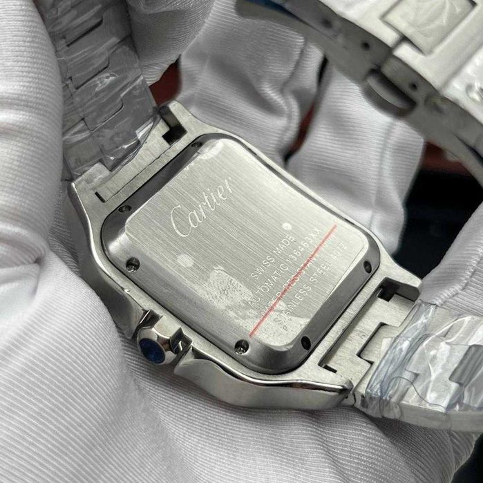 Ceas bărbătesc automat Cartier Santos de Cartier Green L