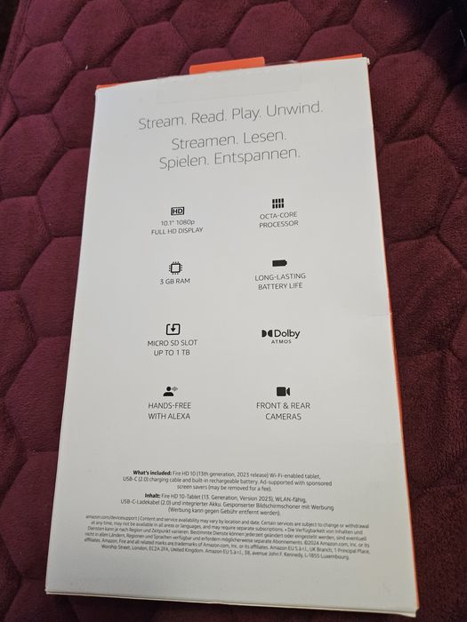 Tableta Amazon fire hd10