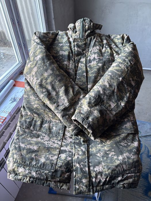 Военный бушлат зимний