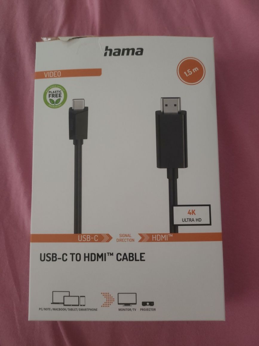 HDMI USB-C кабел