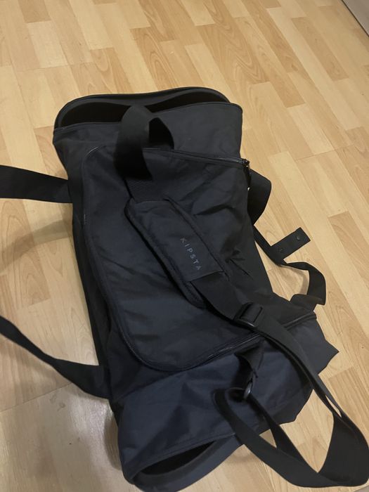 Сак черен KIPSTA за спорт.