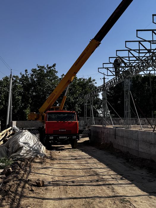 Услуги автокрана 25-16 тонн оплата любая