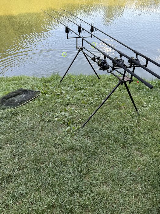 Set 3 Lansete Fox Eos X Telescopic, 3.90m, 3.50lbs 2025