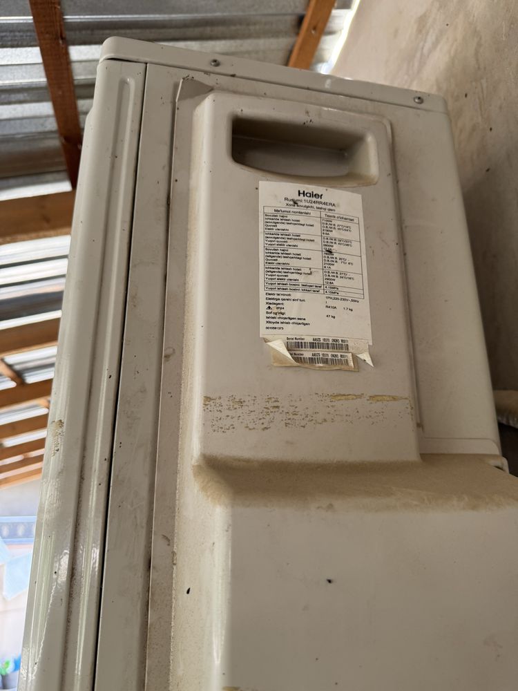 HAIER 24 1U24RR4ERA кондиционер сотилади. Б/У. Ремонт қилиб ишлатасиз.