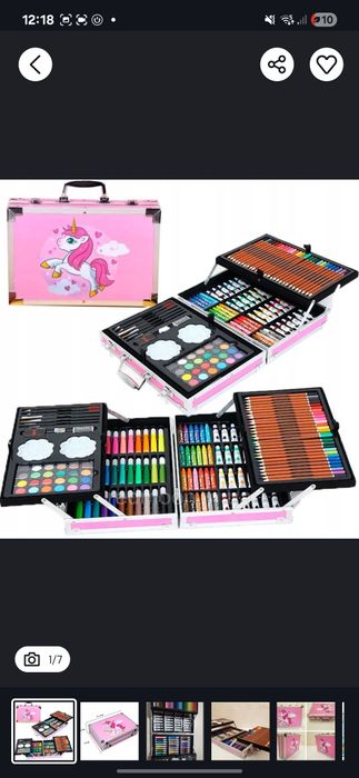 Nabor dlya risovaniaya . Boyoq nabor