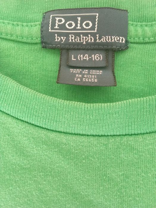 Детска оригинална тениска на RALPH LAUREN,, размер 158-164см
