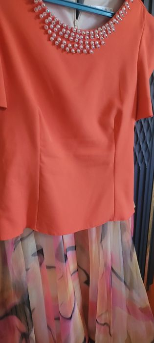 Вечерние  платья турецкий. Состояние 2 раза одевала. Размер 48-50