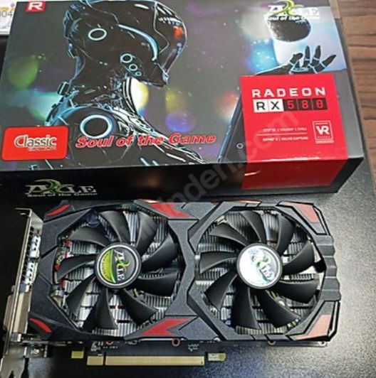 Видеокарта Axle RX580/ 8GB