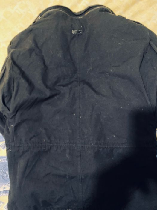 Jacheta/ Parka M 65, neagra cu mesada