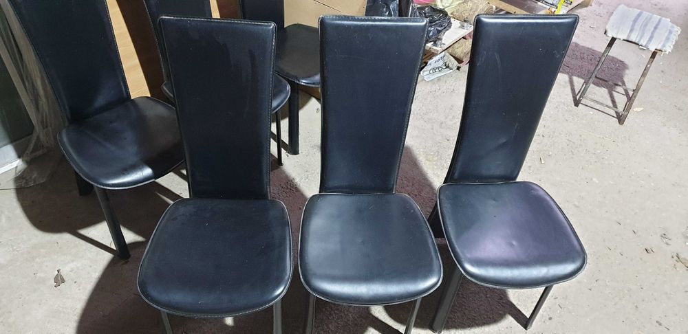 Set 6 scaune rezistente/living/bucatarie/foisor/Galati