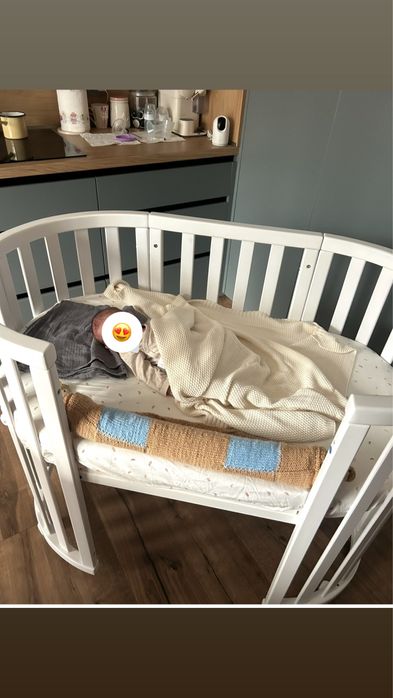 Pătuț evolutiv Mariv lemn masiv