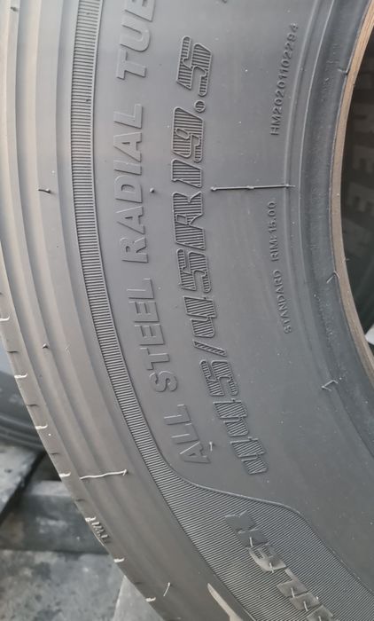 2 Anvelope Semiremorca Evergreen  445/45 R19.5 DOT4222.