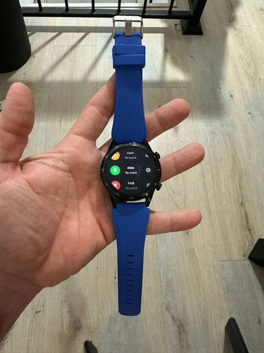 Huawei Watch GT 2 (46mm) - Funcționează perfect + Brățară silicon