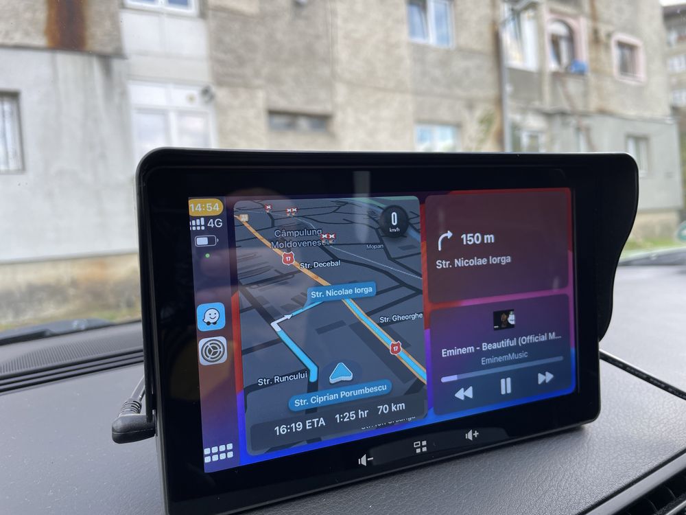 Navigație portabilă (AppleCarplay / AndroidAuto)