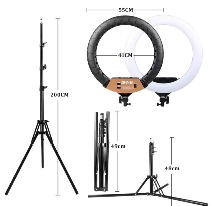 Професионална лед ринг лампа