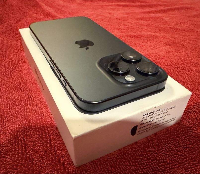 Apple iPhone 15 Pro 256gb Blue Titanium