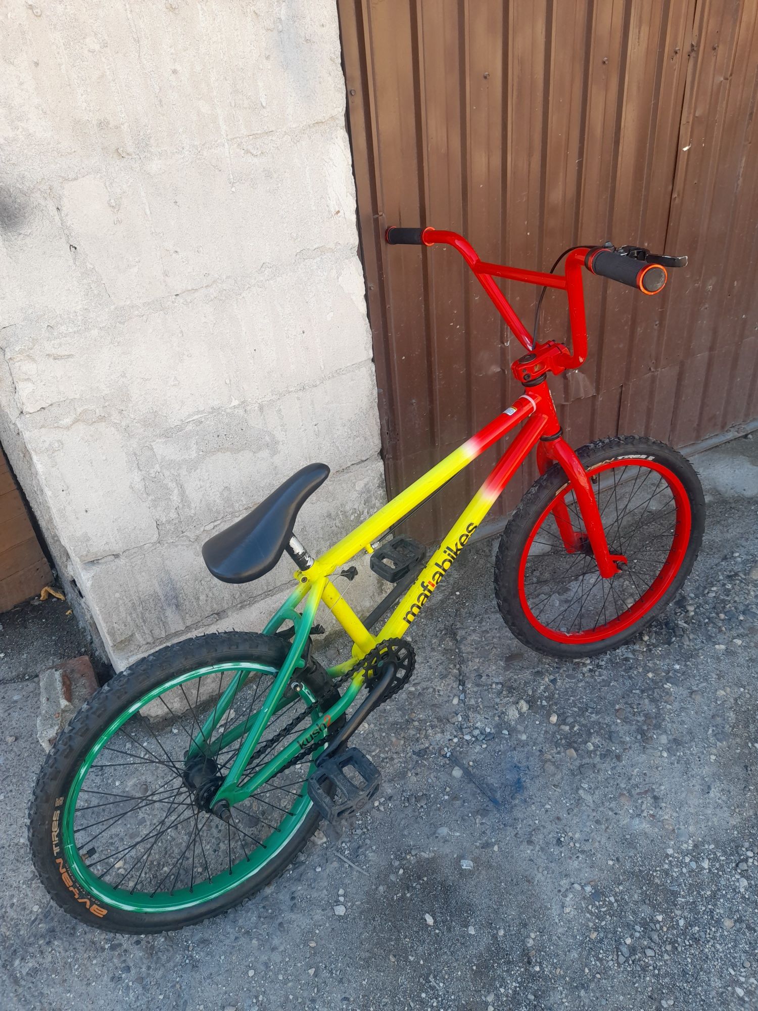 Vand bicicleta bmx drift