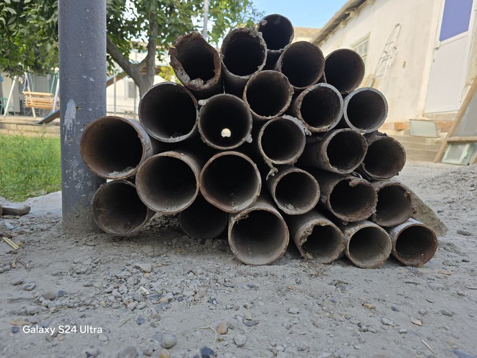 Трубы разного диаметра d-110 мм. d-100 мм. d-89 мм