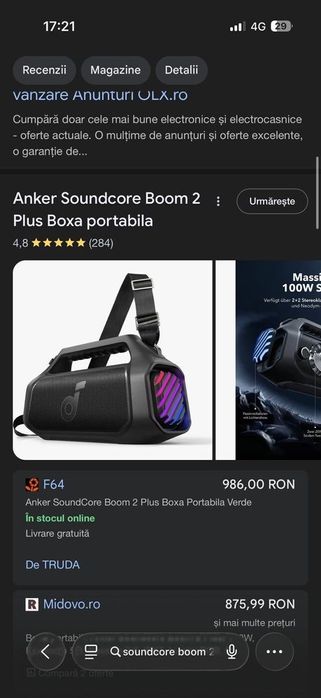 Boxa anker boom 2 plus