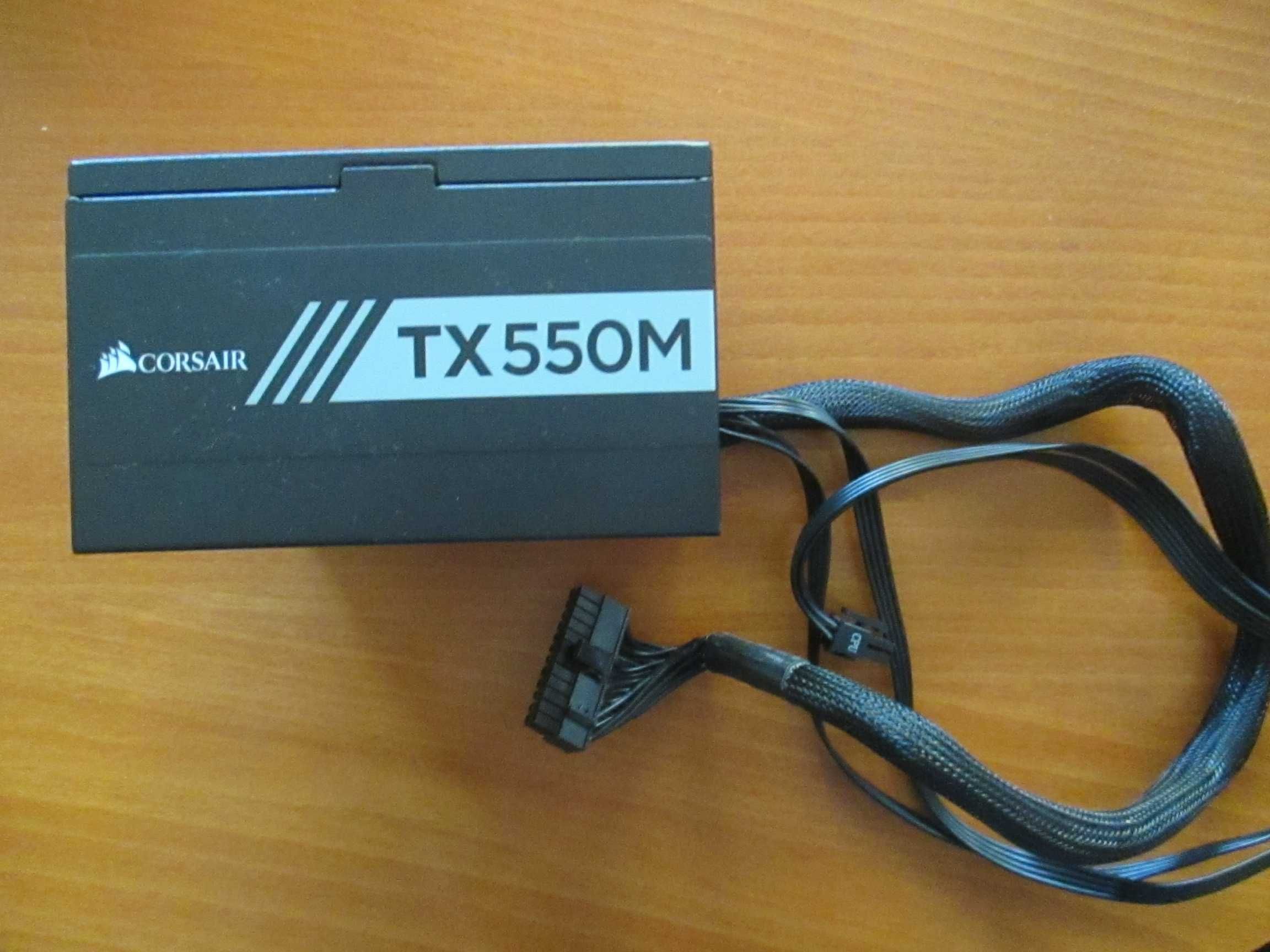 Мoдулно захранване Corsair TX550M 550W ATX 2.4, EPS12V 2.92