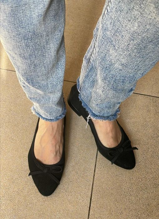 balerini piele intoarsa mar 38