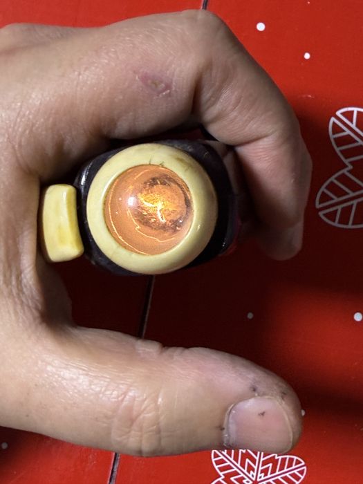 Lanternă cu dinam AEG, stare bună, funcționabilă