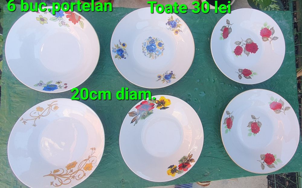 Farfurii portelan (det.in Foto)