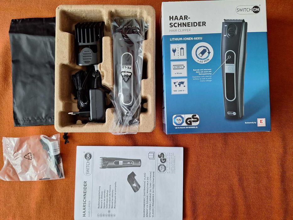Masina electrica /  Aparat de tuns, alimentare  la baterii sau 220v