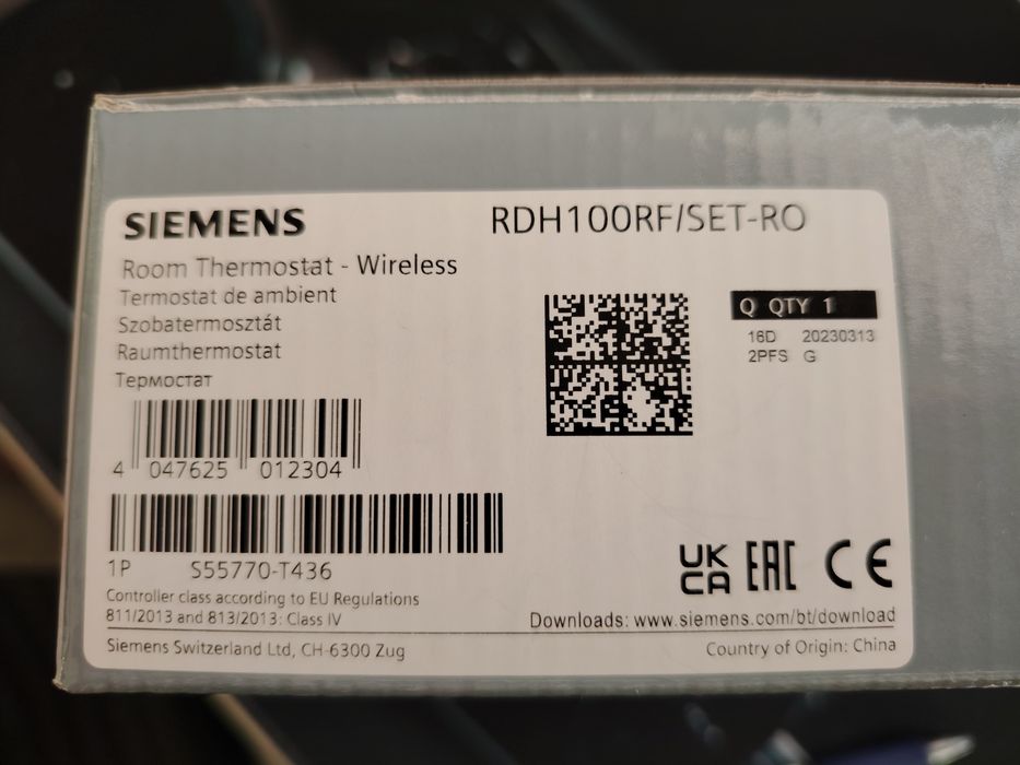 Termostat Wireless Siemens