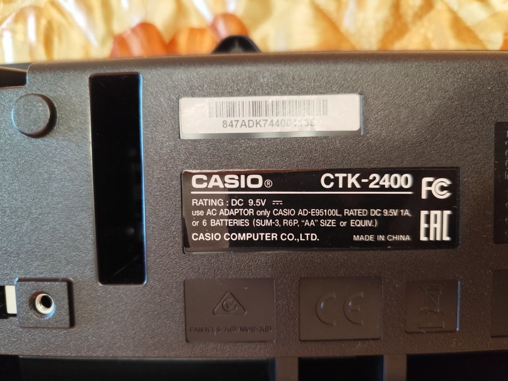 Синтезатор Casio ctk2400