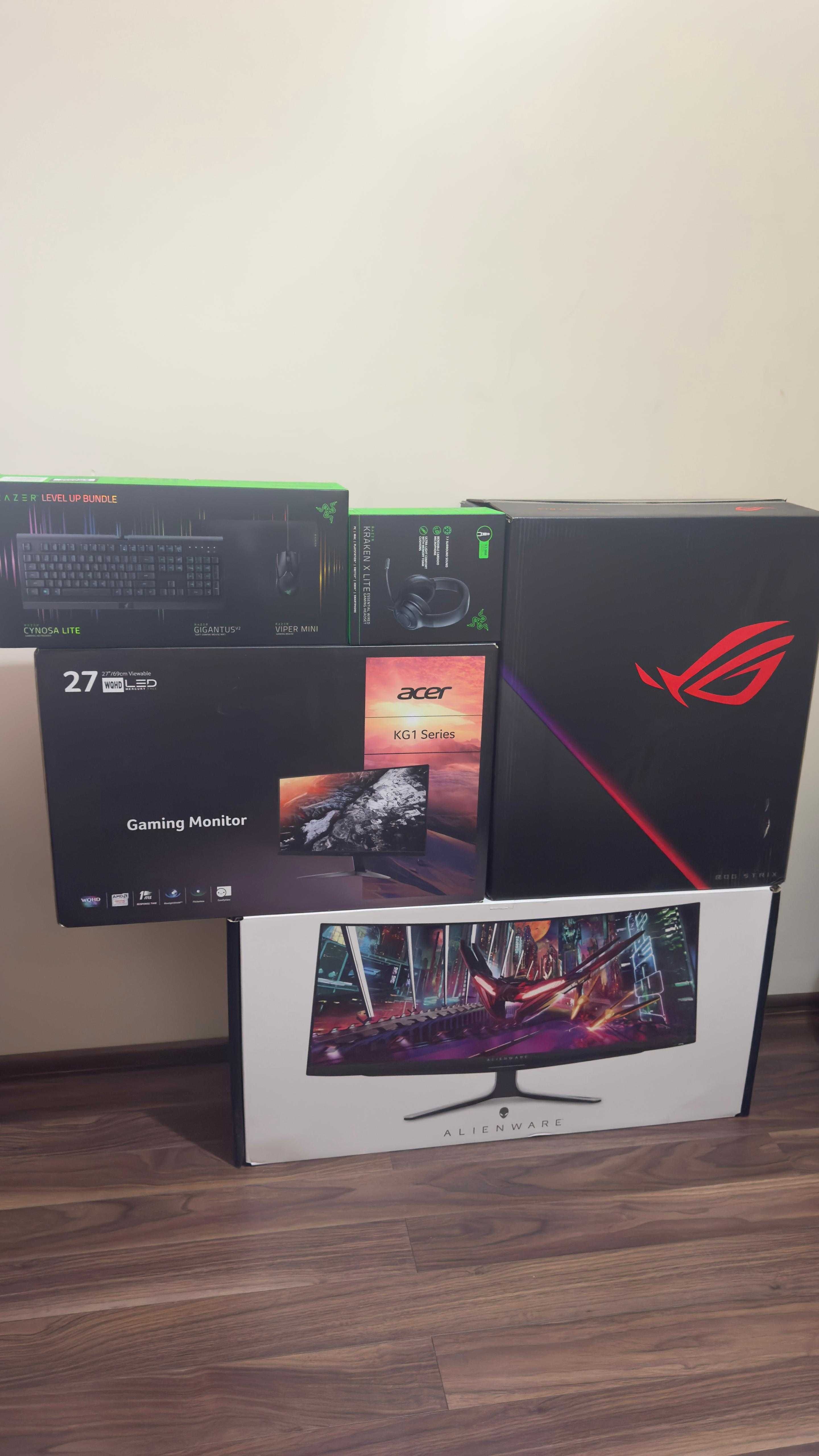 Setup gaming! Sistem Asus ROG / Alienware