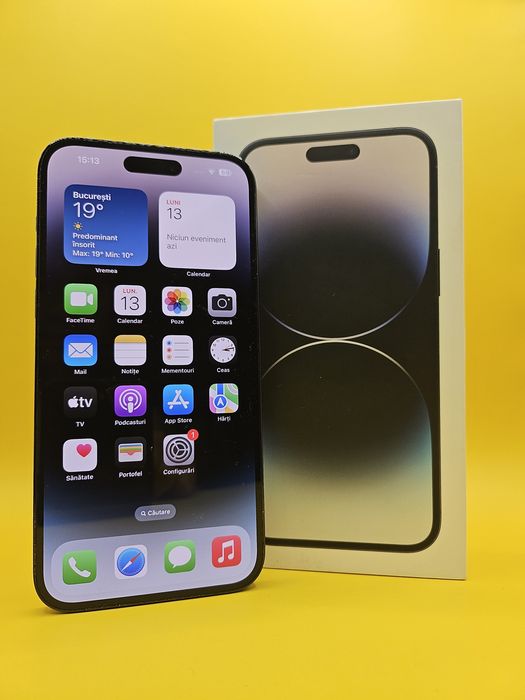 iPhone 14 Pro Max Space Black Sănătate Baterie 100%