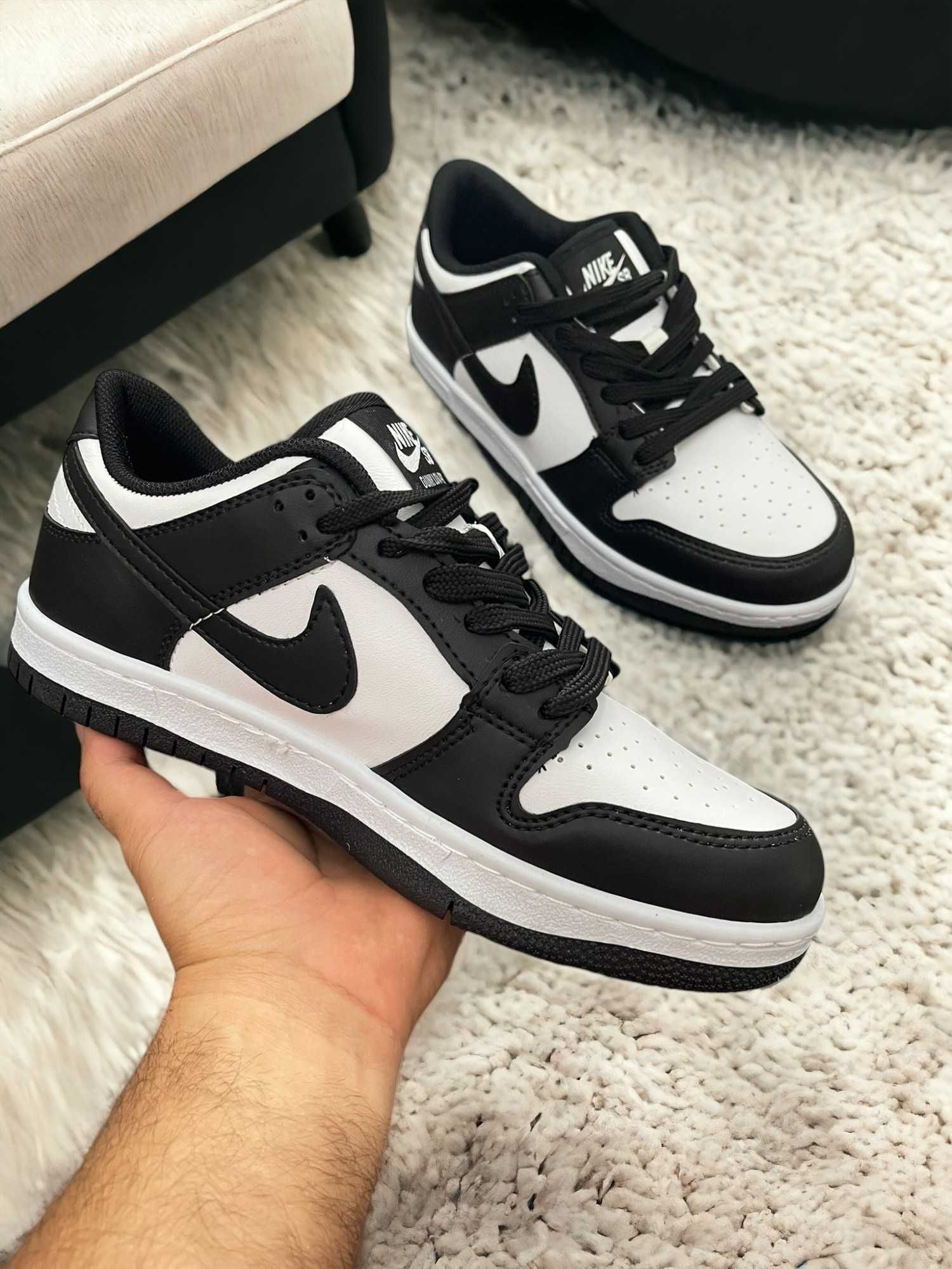 Nike Dunk Black And White / Adidasi Unisex