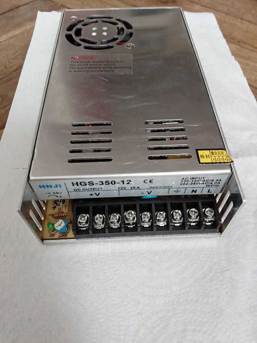 Захранващ Блок HGS-350W 12V/29A