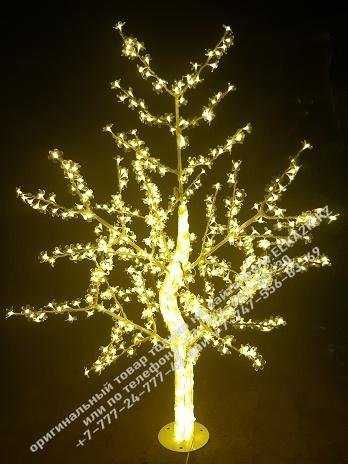 Уличные акриловые световые LED деревя "Сакура" высотой 180 и 250 см