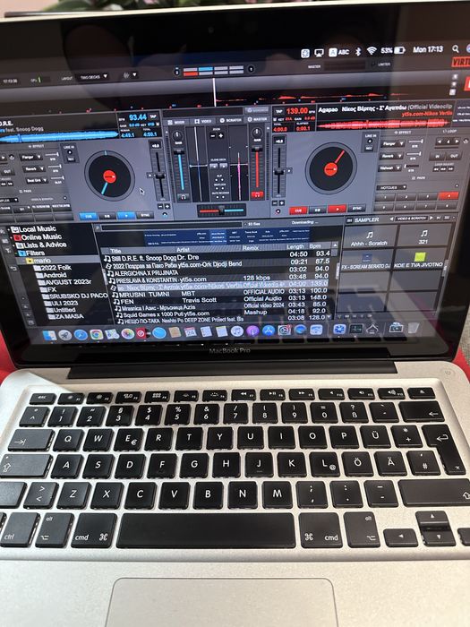 Продавам кейс със конзола и мишпулт лаптоп macbook pro 13inch.